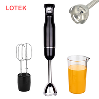 Mixeur plongeant 1000W en cuivre pur avec logo personnalisé, commandes par bouton-poussoir, 2 vitesses, vitesse variable, boîtier en plastique – OEM/ODM disponible