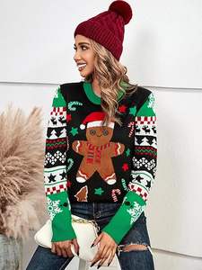 2024 Custom Design <strong>Women</strong> <strong>Christmas</strong> Sweater <strong>Plus</strong> <strong>Size</strong> <strong>Women</strong> Ugly Celebrity Carnival <strong>Christmas</strong> <strong>Jumpers</strong> - Product Image 6