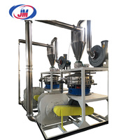 Machine de broyage et de pulvérisation automatique de déchets plastiques PP PE HDPE LLDPE avec lames en acier inoxydable