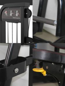 2025 Neueste Kommerzielle Sitzende Beinbeuger-Maschine - Hochbelastbares Fitnessgerät für Fitnesscenter - Product Image 5