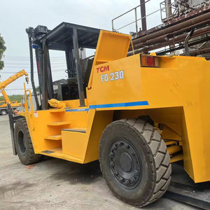 Alta calidad TCM FD230 23 toneladas carretilla elevadora usada Venta caliente maquinaria de construcción bomba Motor para granjas venta Shanghai Stock - Product Image 1