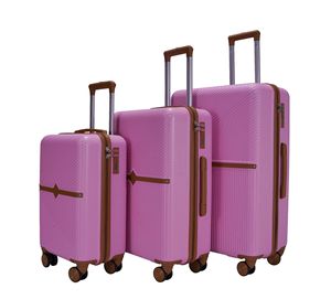 High Quality Accept Customized Hot Sell ABS Luggage Hard Shell and Double Wheel Luggage <b>Suitcase</b> Sets - Product Image 2