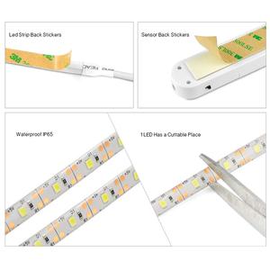 Bande <span class=keywords><strong>Led</strong></span> intelligente avec détecteur de mouvement Pir, éclairage pour armoire, placard, chambre, <span class=keywords><strong>cuisine</strong></span>, garde-robe - Product Image 5