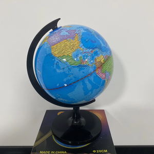 PVC Teaching Resource Mini World <strong>Globe</strong> 20cm <strong>Spinning</strong> World <strong>Globe</strong> With Stand for Kids Learning <strong>Globe</strong> Geography Teaching Ornament - Product Image 2