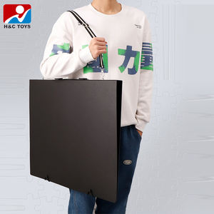 Tragbares Doppelknopf-Schultergurt-Loseblatt-Notizbuch für 20 Seiten, 500 Teile Puzzle-Aufbewahrungsbuch, Wasserdicht und Fleckenresistent - Product Image 5