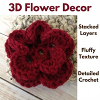 Gorro de Bebé Tejido a Mano 100% Algodón, Tejido Suave y Transpirable con Bordado Floral y Flor 3D Grande, Unisex para Niños