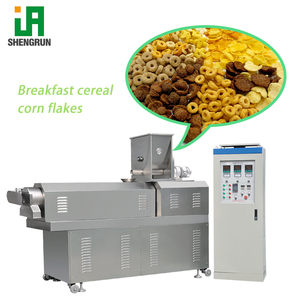Ligne de production complète de céréales petit-déjeuner, usine de fabrication de cornflakes, ligne d'extrusion de cornflakes - Product Image 4