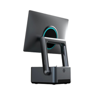 Terminal de point de vente Edobbo ED1562 à double écran tactile 15,6 pouces, système de caisse enregistreuse, Windows/Android/Linux OS, 4 Go/8 Go de RAM, 32 Go-256 Go