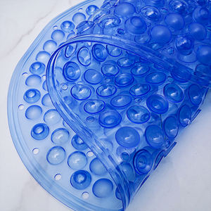 Tapis de douche antidérapant en PVC pour salle de bain Revêtement de sol en vinyle antidérapant avec solution de conception graphique à installation par clic - Product Image 3