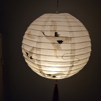 Lanternes du Nouvel An, Festival des Lanternes de la Mi-Automne, Lanternes en papier, Petites décorations suspendues, Artisanat DIY, Style japonais