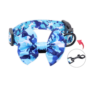 Conjunto de arnés y collar con etiqueta privada para perro, venta al por mayor de fábrica, con estampado de <span class=keywords><strong>bulldog</strong></span> Francés, bajo pedido mínimo - Product Image 4