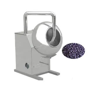 Máquina de recubrimiento de azúcar para cacahuetes de chocolate