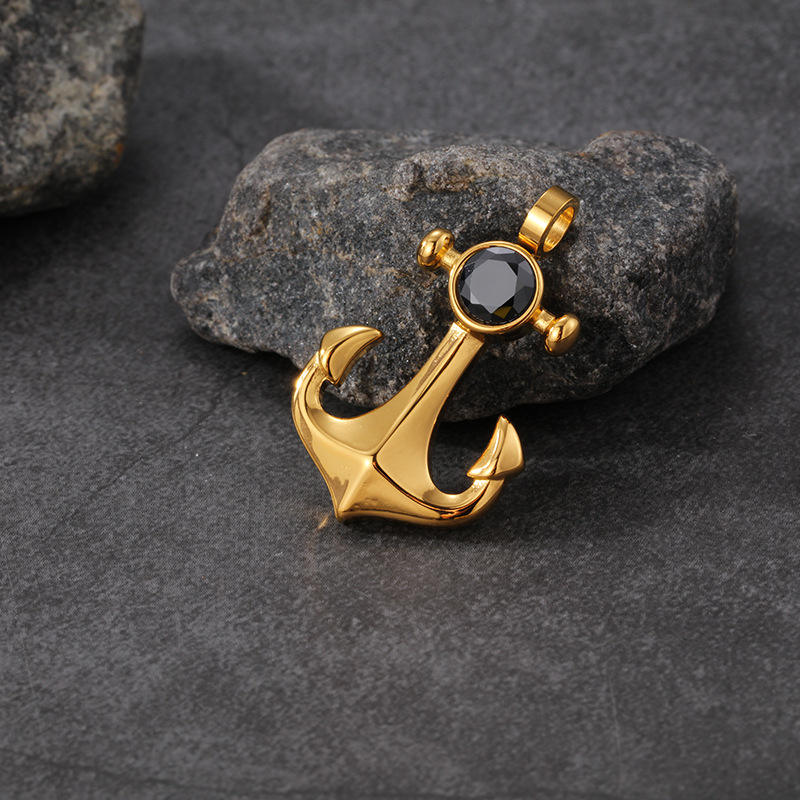 จี้เดี่ยวสีทองไม่มีโซ่