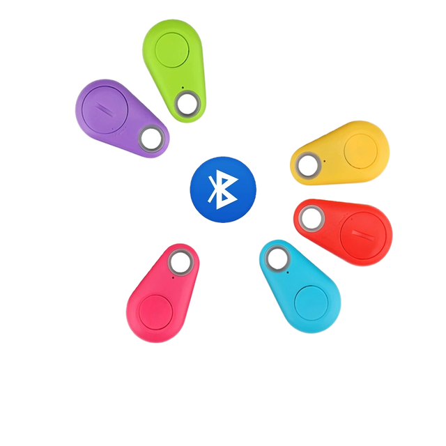 Mini IP67 GPS Tracker for Pets Kids Smart Anti-Lost Bluetooth Locator 20+ Hours Battery Life Collar Wallet Key Accessories