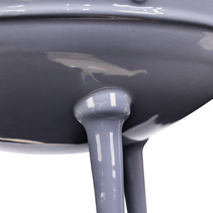 Cocotte en fonte émaillée à trois pieds avec poignée en fil métallique pour cuisson en extérieur - Product Image 3