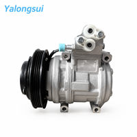 10PA15C 4PK 12V Auto Klimaanlage AC Kompressor Kompatibel mit Mitsubishi Jeep Pajero V31 67306 147200-2831 1472002831