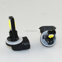 Ampoule LED antibrouillard 881 12 LED super lumineuse sans erreur 12SMD 3030 pour voiture, accessoire LED premium pour la rénovation/amélioration automobile