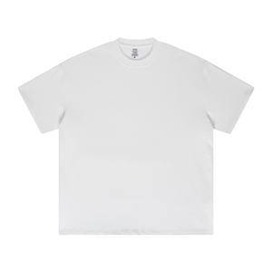 Camiseta de algodón grueso de 425 g/m² al por mayor de fábrica, camiseta de algodón extragrande al por mayor, camiseta para hombre con serigrafía - Product Image 3