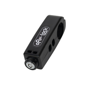 Blocco manubrio auto elettrica con freno olio <span class=keywords><strong>porta</strong></span> moto modificato antifurto bicicletta <span class=keywords><strong>serratura</strong></span> a mano con clacson comodo accessorio - Product Image 1