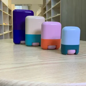 Empty Replaceable Deodorant Stick 15ml 30ml 50ml 75ml Eco PCR Body Fragrance tube Cream Balm Stick Inner Tube Refillable Tube