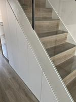 Ensemble d'armoires d'escalier gain de place meubles de maison intérieur sous escalier armoires Solution de stockage pour sous l'escalier