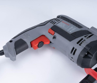 Perceuse à percussion électrique BWINX de bonne qualité, 13 mm, puissante, avec fonction marteau, vitesse variable, 220-240 V