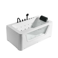 Baignoire de massage personnalisée avec bulle d'air Foshan Fournisseur d'usine Bon prix Vente chaude et de luxe Jacuzzier