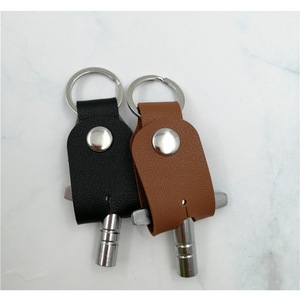 Étui en cuir personnalisé pour clé de serrure de tambour, étui en cuir pour clé de serrure de tambour en forme de T, étui en cuir pour porte-clés, pochette en cuir pour clé de déverrouillage de grosse caisse - Product Image 5