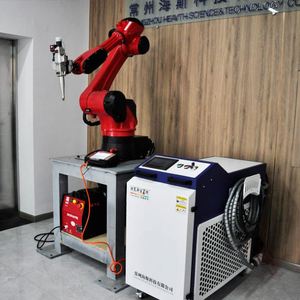 Équipement de soudage laser à fibre pour bras robotisé industriel, bras de soudage long, charge utile élevée, machine de soudage robotisée industrielle lourde - Product Image 1