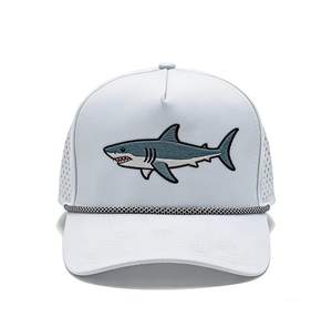 Gorras de Béisbol Bordadas con Diseño de Tiburón, Modernas, al por Mayor, de 6 Paneles, Gorras Deportivas Casuales para Hombres y Mujeres - Product Image 1