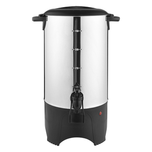 <span class=keywords><strong>Machine</strong></span> à café <span class=keywords><strong>percolateur</strong></span> en acier inoxydable de style simple <span class=keywords><strong>avec</strong></span> une capacité de 40 tasses, filtre en PP, arrêt automatique - Product Image 1