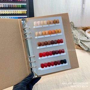 Présentoir de Couleurs pour Ongles, Nuancier de Vernis à Ongles en Gel, Plaque de Rangement Spécifique pour Salon de Manucure - Product Image 4