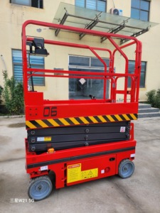 500 kg điện nâng nền tảng di động Scissor Lift với nền tảng mở rộng - Product Image 2