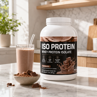 Protéine de lactosérum naturelle en poudre, marque privée OEM, 5 lb, complément nutritionnel sportif, 20-29 g de protéines par portion pour