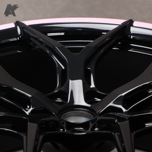 Wanguอลูมิเนียมชิ้นเดียวปลอมแปลงล้อรถ<span class=keywords><strong>Vossen</strong></span>รถล้อหรูปรับแต่งได้สีชมพู 16-24 นิ้วสําหรับHF5 - Product Image 4