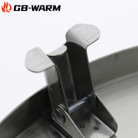 Poêle à granulés portable sans fumée pour extérieur, mini poêle à bois OEM pour camping, vente en gros