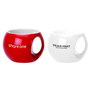 Fabrication sur mesure 14 oz. Mug Hula - Intérieur rouge - Product Image 2