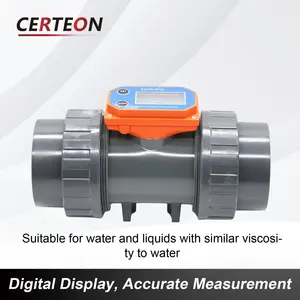 PVC‑BT01 débitmètre numérique pour irrigation agricole et canalisations PVC eaux usées débitmètre - Product Image 5