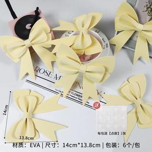 Noeud en plastique <span class=keywords><strong>EVA</strong></span> violet rose jaune bleu pour la décoration - Product Image 4