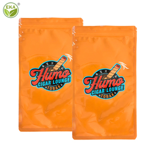Tùy Chỉnh Xì Gà Nhôm Lá Túi Bao Bì Thực Phẩm Ziplock Pouch Rỗng Hổ Phách Lá Thuốc Lá Pouch Với Dây Kéo - Product Image 2