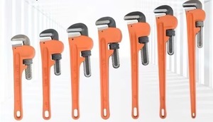 Heavy-Duty ajustável Straight Pipe <span class=keywords><strong>Wrench</strong></span> OEM portátil suportado com peças substituíveis - Product Image 6
