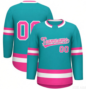 Maillot de hockey sur glace européen personnalisé 2026 en gros, 100 % polyester, avec impression par transfert thermique, uniforme de hockey - Product Image 6