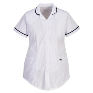 PORTWEST - LW18WHRXS Tunique blanche de maternité stretch-CHEMISES DE TRAVAIL EAN 5036108351244 - Product Image 1