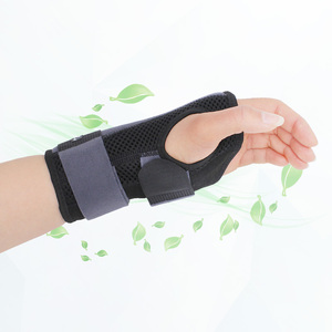 Aolikes pelindung pergelangan tangan olahraga, penyangga pergelangan tangan penghilang nyeri dapat disesuaikan 1671 dengan batang pendukung POM - Product Image 5