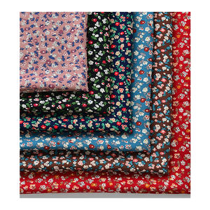 Tessuto floreale in Rayon di viscosa sottile e leggero traspirante per abiti estivi - Product Image 1