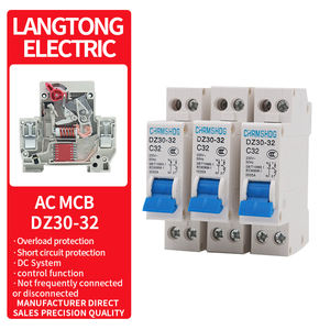 CHRMSHDG 开关交流断路器 DZ30-32 主开关直流断路器 LANGTONG ELECTRIC - Product Image 1