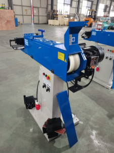 2-in-1 <span class=keywords><strong>3</strong></span>.3kW bermotor listrik pipa Stainless Steel tabung Notching mesin Gerinda sabuk abrasif amplas tabung industri amplas - Product Image 3