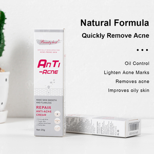 Crema Facial Herbal para el Tratamiento del Acné, OEM ODM, Hidratante, Reduce Poros, Controla la Grasa, Elimina Granos y Espinillas - Product Image 2