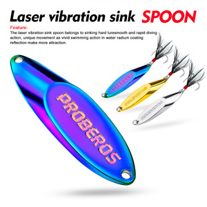 Cuillère <span class=keywords><strong>de</strong></span> pêche à la truite Newbility <span class=keywords><strong>de</strong></span> haute qualité, 3 couleurs, 3g 5g 7g 10g 14g 18g 21g 28g 32g 35g 40g 50g 60g, leurres en métal pour la pêche - Product Image 5