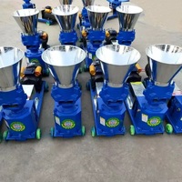 Máquina de Pellets para Alimentación Animal de Uso Doméstico y Agrícola, 200-500 kg/h, Molino de Pellets para Aves de Corral, Ganado, Cerdos, Vacas y Peces
